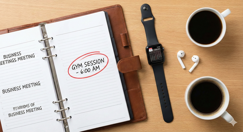 ניהול זמן נכון למתאמנים: כך תשלבו אימון בלוח הזמנים העמוס