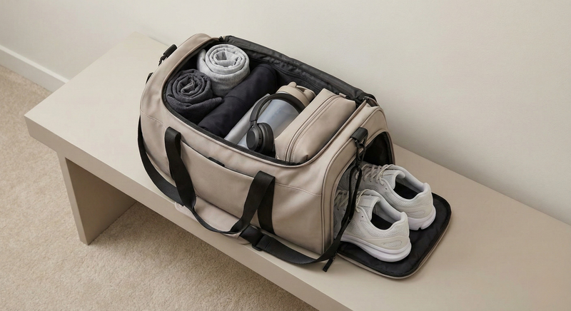 התארגנות לפני האימון: טיפים שיחסכו זמן ויארגנו אתכם לחדר הכושר